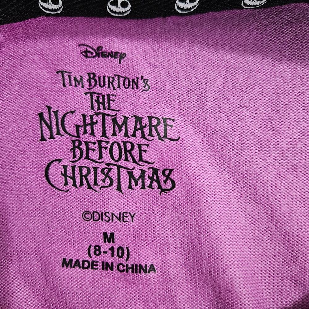 Disney Nightmare Before Christmas Scream Queen Sleepshirt Sleepwear Gown Medium - Picture 9 of 16